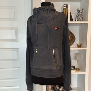 NEW Aviator Nation Faded Black Ninja Hoodie XS